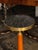Italian Walnut and Black Marble Drink Table For Sale - Image 4 of 6