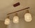 1960s Danish Pendant Light in Glass and Teak, 1960s For Sale - Image 5 of 18
