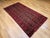 Persian Vintage Turkmen Area Rug, Hand-Knotted Wool, Allover Geometric Pattern, Pistachio Green & Red, 4x8 For Sale - Image 3 of 18
