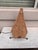 French Modern Sisal Lamp. H / 19 inches. Diameter / 10.5 inches.