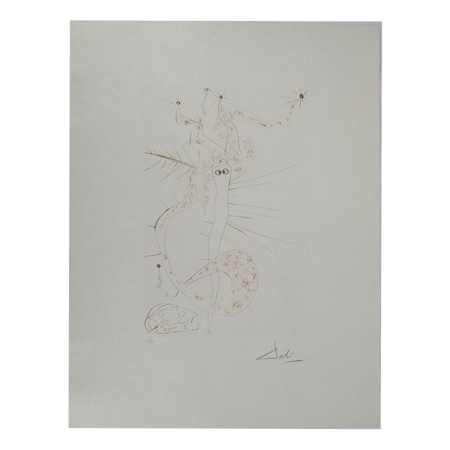 Salvador Dali, Tristan the Madman, 1970, Engraving For Sale