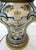 Vintage 1960s Italian Majolica table lamp. Styled as a classic potiche urn, the earthenware body is beautifully hand-...