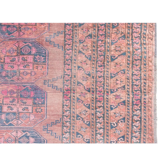 Tribal Early 20th Century Afghani Bashir Rug For Sale - Image 3 of 16