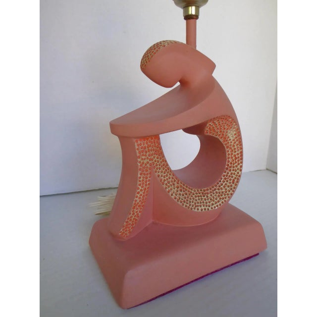 Mid-Century Modern Desk Table Lamp by F. A. I. P. Style of Weinberg, 1950s For Sale In Miami - Image 6 of 12