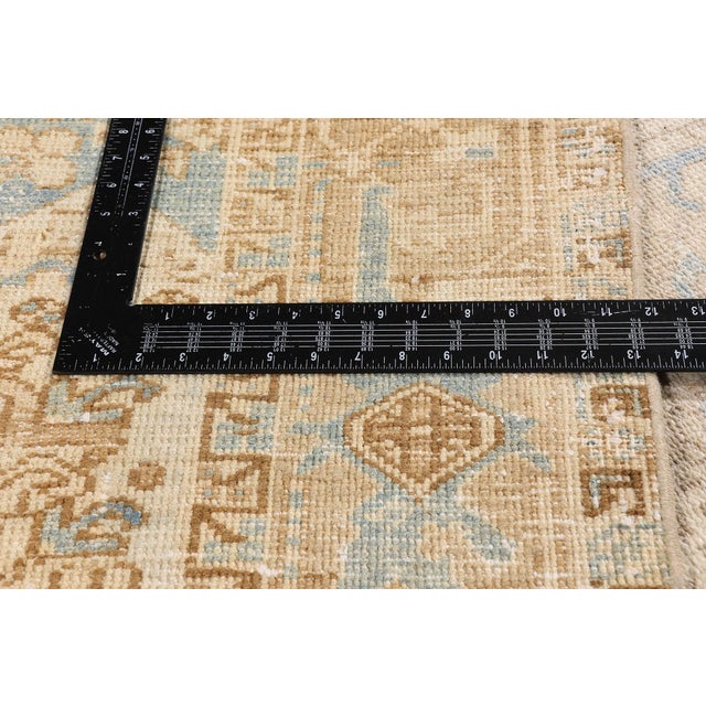 Textile Vintage Persian Heriz Rug, 08'00 X 10'11 For Sale - Image 7 of 10