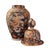 19th Century Late 19th Century Japanese Imari Ribbed Porcelain Floor Vase For Sale - Image 5 of 11