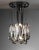 Vintage Chandelier in Chrome Steel and Murano Glass from Venini, 1970s For Sale - Image 3 of 17