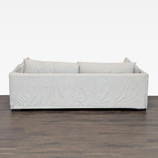 2020s Four Hands Habitat Modern Loveseat With Plush Cushions For Sale - Image 5 of 7