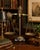 A striking large-scale Italian decorative balance scale crafted in brass with an elegant carved marble base. Made in Italy...