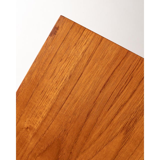 1950s 20th Centuty Scandinavian Teak Sideboard with Tiled Drawers, 1950s For Sale - Image 5 of 11