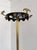 Vintage Italian Brass and Black Lacquer Coat Rack, 1950s For Sale - Image 4 of 18