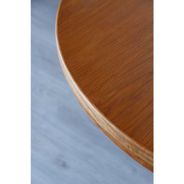 Vintage Scandinavian Extendable Oak Dining Table, 1960s For Sale - Image 13 of 18