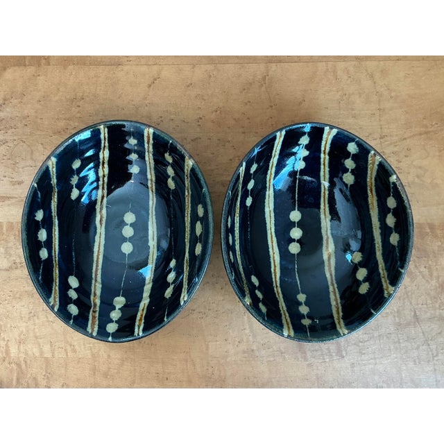 Vintage Original Studio Pottery Bowl - Set of 2 For Sale In West Palm - Image 6 of 12