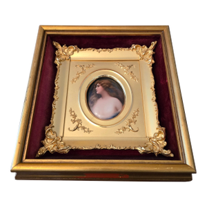 Antique Museum Kpm Attributed Miniature Painting