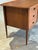 Mid-Century Modern Vintage Danish Modern Walnut Writing Desk With Storage For Sale - Image 3 of 7