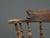 Antique English Elm Wood Captains Chair, 1890s For Sale - Image 16 of 18