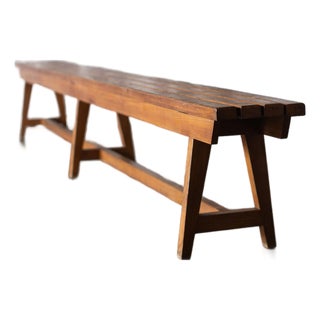 Early 20th Century French School Bench For Sale