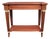 McLain Wiesand Mahogany Console Table With Inlay & Lower Shelf For Sale