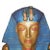 Plaster Egyptian Wall Hanging Bust of King Tut For Sale In Oklahoma City - Image 6 of 9