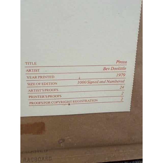 Hand Signed Limited Edition Lithograph, 403/1000. Published by Greenwich Workshop September 1979. Original work...