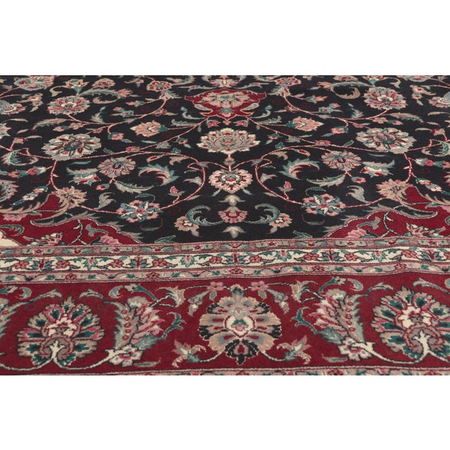 Late 20th Century Vintage Chinese Tabriz Rug, 08'01 X 10'00 For Sale - Image 5 of 10