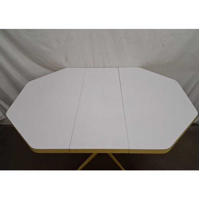 Mid-Century Modern Authentic MCM Dining Set by Acme Chrome Corp. — 1960s Retro Dream For Sale - Image 3 of 10