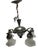 1970s Vintage Art Nouveau Chandelier, Poland, 1970s For Sale - Image 5 of 12