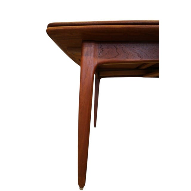 Teak Dining Table with Large Extendable Leaves by Svend Åge Madsen, 1960s For Sale - Image 18 of 18