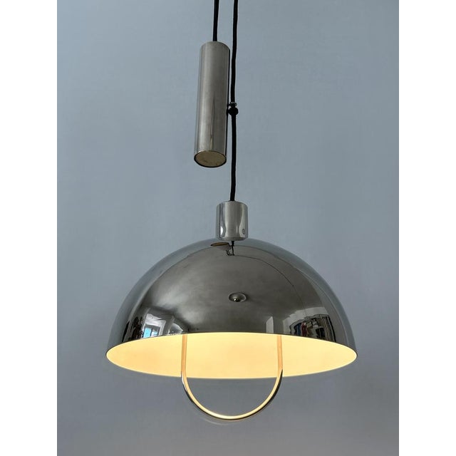 Early Bauhaus Pulley Pendant Lamp HMB 25/300 by Marianne Brandt for Tecnolumen, 1980s For Sale - Image 15 of 18