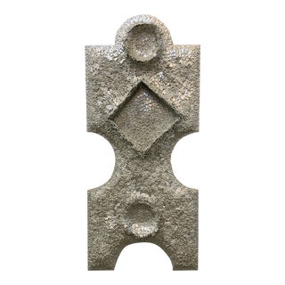 "Monarch in Gold" Contemporary Mixed-Media Puzzle Sculpture For Sale