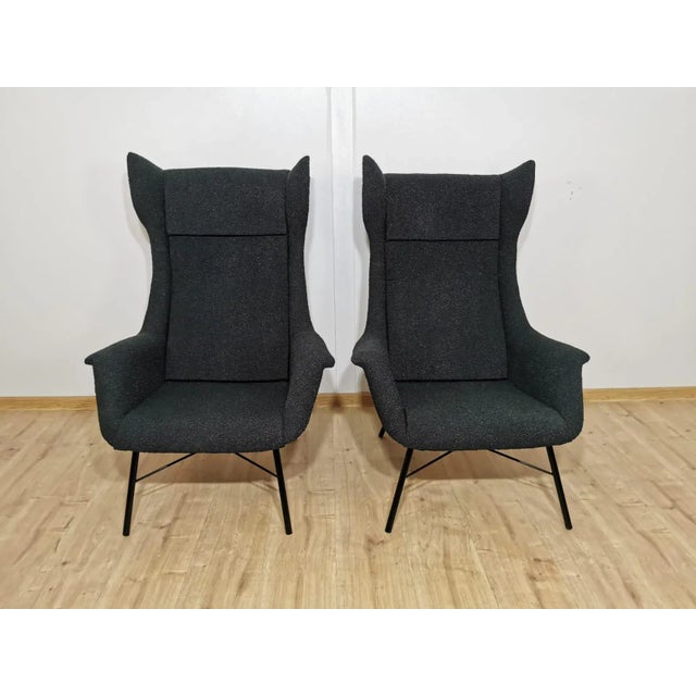 Set of Czechoslovakia Lounge Chair by Miroslav Navratil, 1960s For Sale - Image 15 of 18