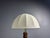 Mid-Century Modern French Brutalist Turned Wood Mushroom Table Lamp in the style of Charles Dudouyt, 1950s For Sale - Image 10 of 17