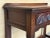 Spanish Country Walnut Sofa Table or Console Table with Carved Drawers, 1890s For Sale - Image 11 of 17
