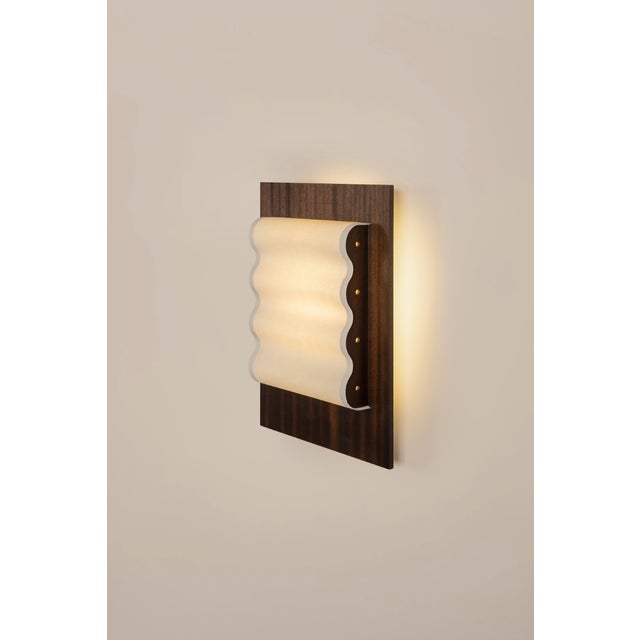 Contemporary Frame Wood M Wall Light by Violaine d'Harcourt For Sale - Image 3 of 5