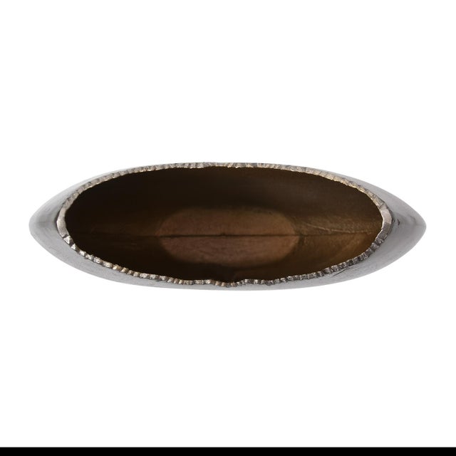 Baniff Jagged Edged Disc Vase- Large For Sale In Chicago - Image 6 of 10