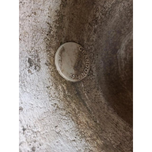 Sculpture Materials Set of 4 Medici Concrete Planters , 1980s, Set of 4 For Sale - Image 7 of 13