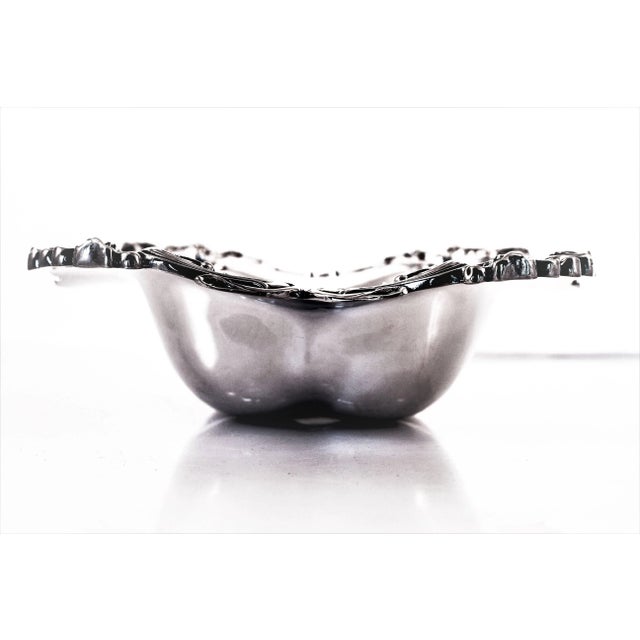 Art Nouveau Sterling Candy Dish For Sale - Image 4 of 6