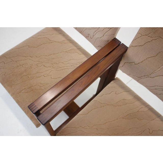 Gold Set of Armchairs, Czechoslovakia, 1980s For Sale - Image 8 of 13