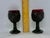 Vintage Avon 1876 Cape Cod Ruby Red Collection 4 1/2” Wine Glasses - A Pair For Sale - Image 9 of 11
