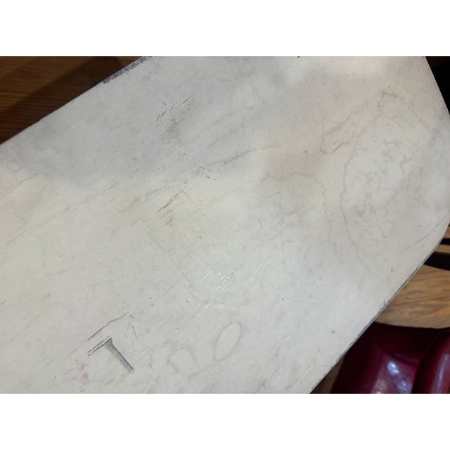 Vintage Carved Distressed Console Table With Ball-Claw-Feet For Sale - Image 4 of 12