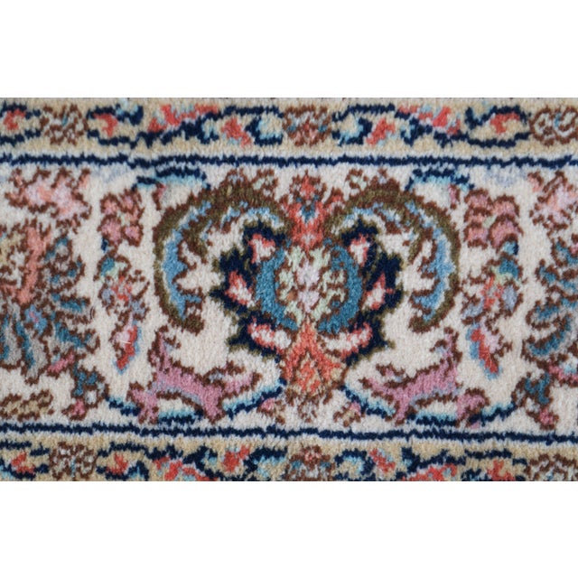 Karastan 100% Wool Floral Palmette Animal 738 Area Rug Carpet Mat 4' X 6' For Sale - Image 9 of 13