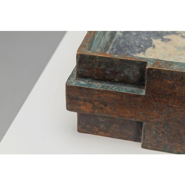 Holy Water Font in Bronze by Jan de Jong, Eindhoven, 1966 For Sale - Image 11 of 18