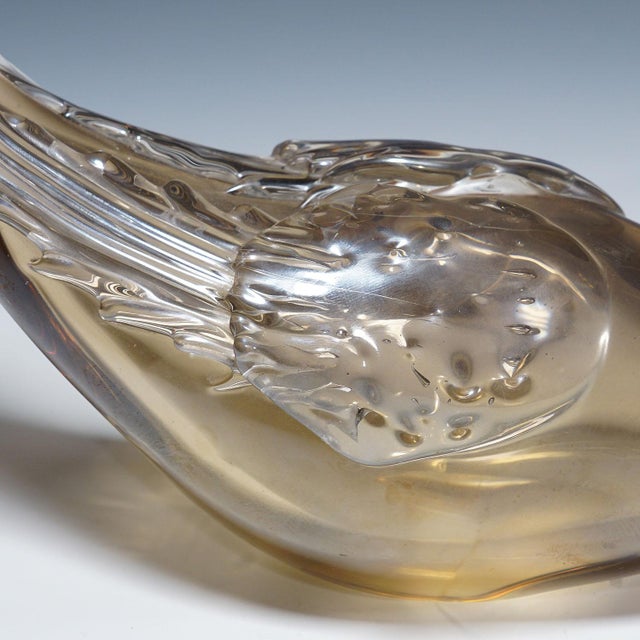 Bird Sculpture by Tyra Lundgren for Venini 1930s For Sale - Image 9 of 11