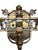 1900 Cast Bronze Beaux Arts Two Light Wall Sconces With Original Patina Finish #2577 For Sale - Image 9 of 9