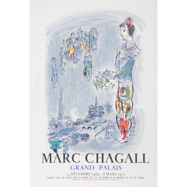 Modern Le Magicien De Paris, Marc Chagall For Sale - Image 3 of 3