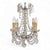 Brown 20th Century Four-Light Crystal Chandelier For Sale - Image 8 of 8