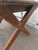 Country Rustic French x Based Table For Sale - Image 11 of 14