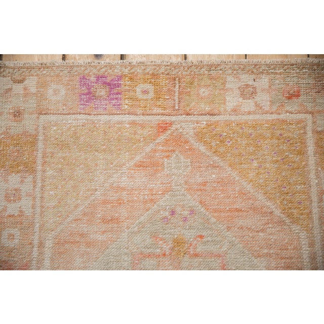 Vintage Distressed Oushak Rug Runner - 3' x 8'8" For Sale - Image 9 of 9