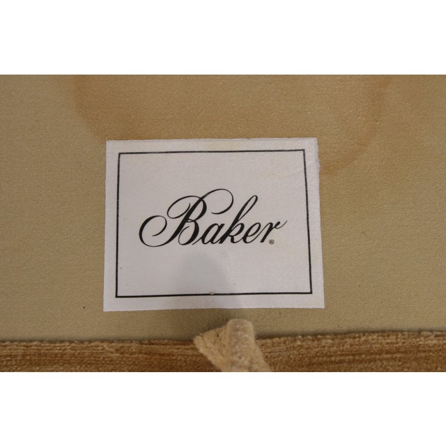 Baker Barbara Barry Velvet Modern Design Sofa For Sale - Image 15 of 15