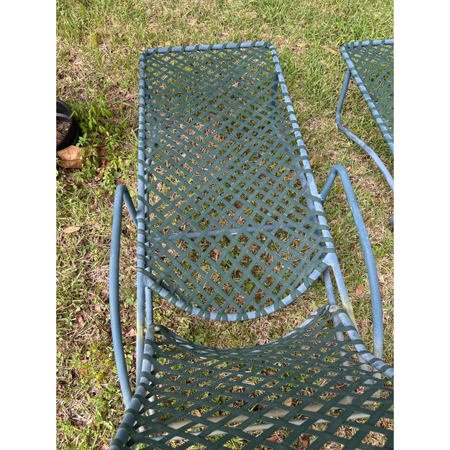 Set of 2 Vintage Brown Jordan Tamiami Patio Lounge Chairs For Sale - Image 10 of 12